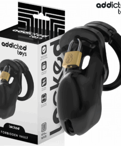 ADDICTED TOYS LOCKED - FORBIDDEN VAULT JAULA PARA PENE 10 CM