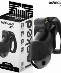 ADDICTED TOYS LOCKED - MINDNIGHT CELL JAULA PARA PENE 4.2 CM TALLA M