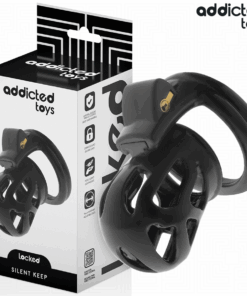 ADDICTED TOYS LOCKED - SILENT KEEP JAULA PARA PENE 7,5 CM