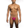 MOB - TANGA DE ENCAJE ROSA TALLA S/M