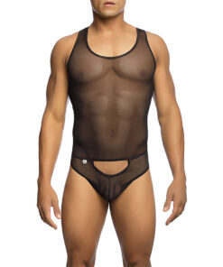 MOB - BODYSHEER TRANSPARTE NEGRO TALLA L/XL