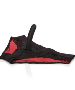 CALEXOTICS - SCANDAL SET DE BRAGUITAS ROJAS CON DILDO TALLA S/M