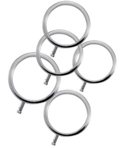 ELECTRASTIM - ELECTRARINGS ANILLOS METÁLICOS PARA EL PENE PACK 5