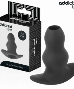 ADDICTED TOYS - PLUG ANAL HUECO SILICONA TALLA S 7,3 CM
