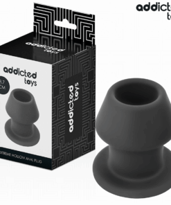 ADDICTED TOYS - PLUG ANAL HUECO EXTREM SILICONA TALLA M 8,7 CM