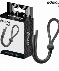 ADDICTED TOYS - CUERDA SILICONA PARA EL PENE DE LAZO SIMPLE