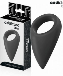 ADDICTED TOYS - ANILLO CON FORMA DE LÁGRIMA PARA EL PENE