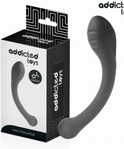 ADDICTED TOYS - ESTIMULADOR ANAL DOBLE SILICONA 18 CM