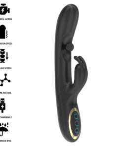 IBIZA - POTENTE VIBRADOR RABBIT CON PERLA ROLLING MASAJEADORA