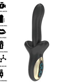 IBIZA - POTENTE VIBRADOR EFECTO THRUSTING Y BITING