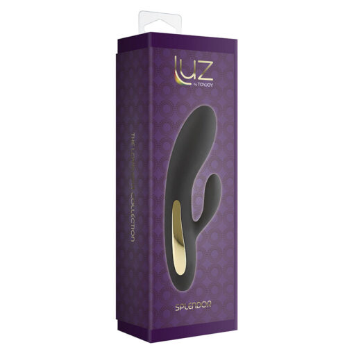 TOYJOY - LUZ SPPLENDOR VIBRADOR RABBIT NEGRO - Imagen 5