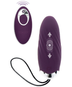 TOYJOY - HAPPINESS KNOCK KNOCK EGGSTAVAGANT VIBRADOR CON CONTROL REMOTO MORADO
