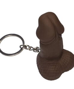 DIABLO PICANTE - SILBATO LLAVERO CON FORMA DE PENE MULATO