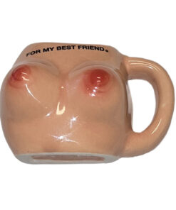 DIABLO PICANTE  VASO DE CHUPITO IMANTADO CON PECHOS “FOR MY BEST FRIEND”