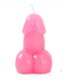 DIABLO PICANTE - VELA CON FORMA DE PENE COLOR FUCSIA