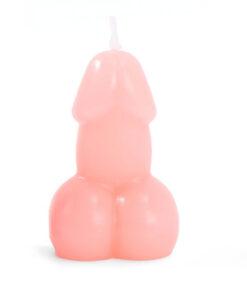 DIABLO PICANTE - VELA CON FORMA DE PENE COLOR ROSA