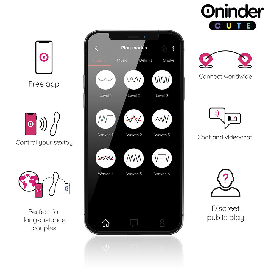 ONINDER CUTE - LOVE BUDDY MASTER VIBRADOR PUNTO G - APP MUNDIAL GRATUITA - Imagen 3
