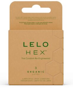 LELO - HEX ORGANIC PRESERVATIVO CAJA 3 UDS