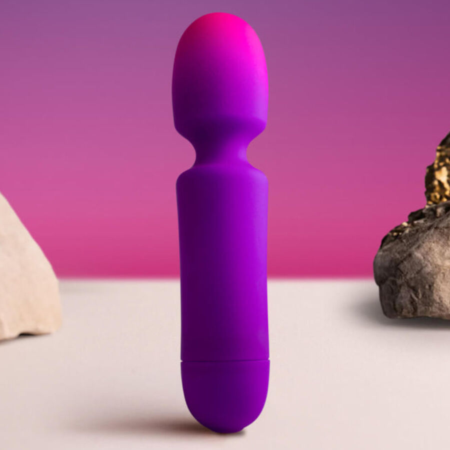 ROCKS- OFF - GLO- GIRL VIBRADOR WAND MINI MORADO - Imagen 5