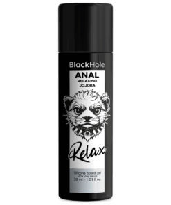 BLACK HOLE -  ANAL RELAXING CON JOJOBA BASE SILICONA 30 ML