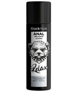 BLACK HOLE - ANAL RELAXING CON JOJOBA BASE SILICONA 100 ML