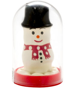 CONDOMERIE - PRESERVATIVO DECORATIVO PINTADO A MANO MUÑECO DE NIEVE