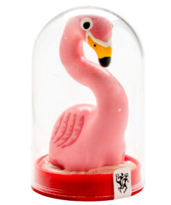 CONDOMERIE - PRESERVATIVO DECORATIVO PINTADO A MANO FLAMENCO ROSA