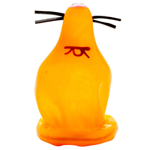 CONDOMERIE - PRESERVATIVO DECORATIVO PINTADO A MANO ZORRO PEGADO - Imagen 4