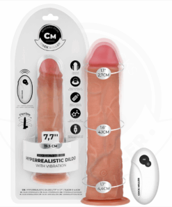COCK MILLER - DILDO HIPERREALÍSTICO VIBRACIÓN CON CONTROL REMOTO 19,5 CM