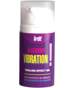 INTT RELEASES - GEL VIBRADOR LIQUIDO SABOR MORA 15 ML