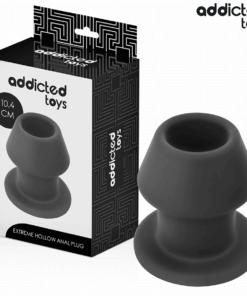 ADDICTED TOYS - PLUG ANAL HUECO EXTREM SILICONA TALLA L 10,4 CM