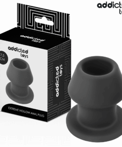 ADDICTED TOYS - PLUG ANAL HUECO EXTREM SILICONA TALLA S 7,5 CM