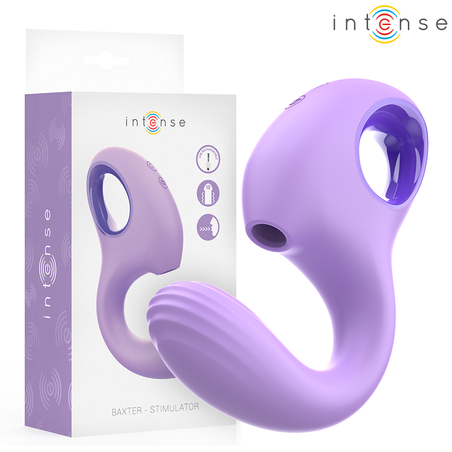 INTENSE - BAXTER VIBRADOR  ESTIMULADOR VIOLETA