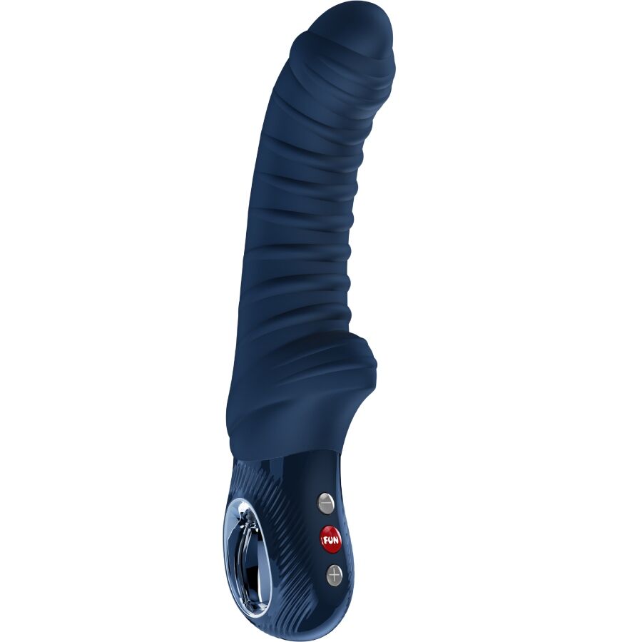 Alternative view of FUN FACTORY - TIGER VIBRADOR PUNTO G AZUL OSCURO