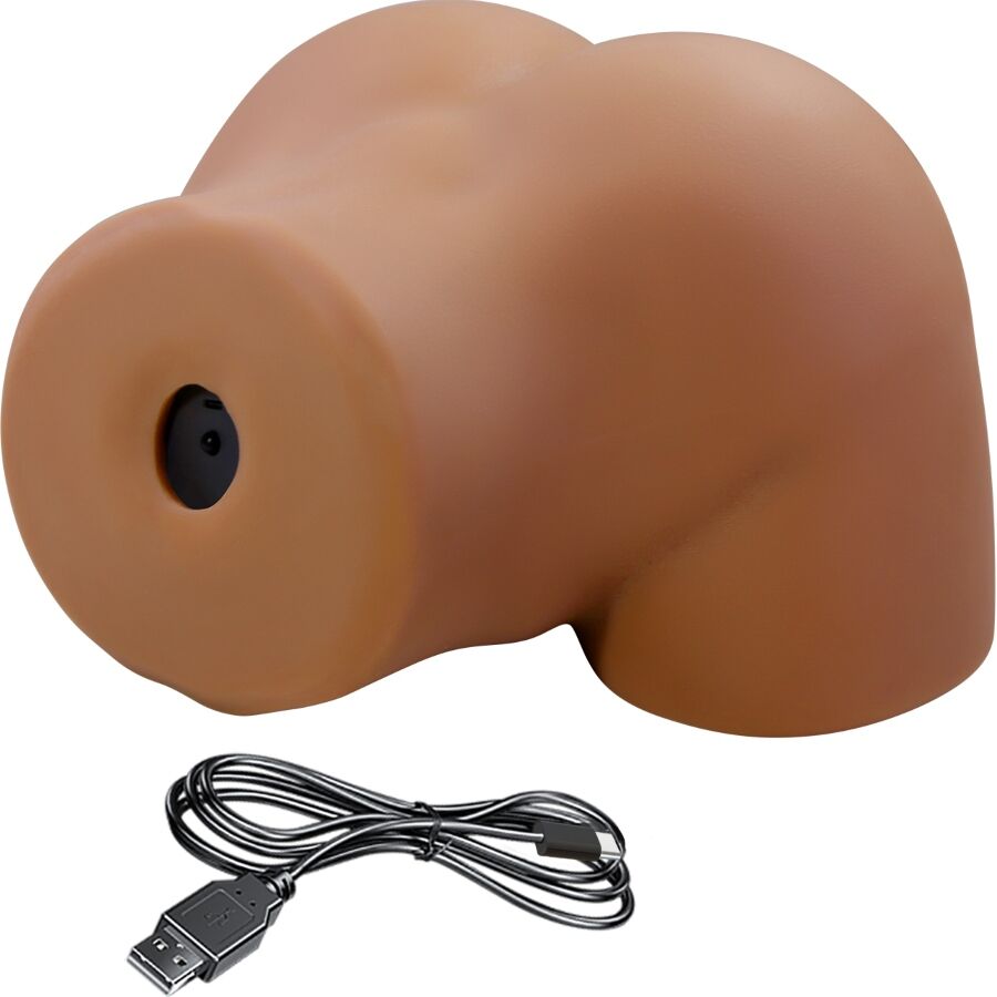CRAZY BULL - GERIANN TRASERO FEMENINO REALISTA VIBRADOR  SUCCIONADOR CON SONIDO 5.5 KG - Imagen 5