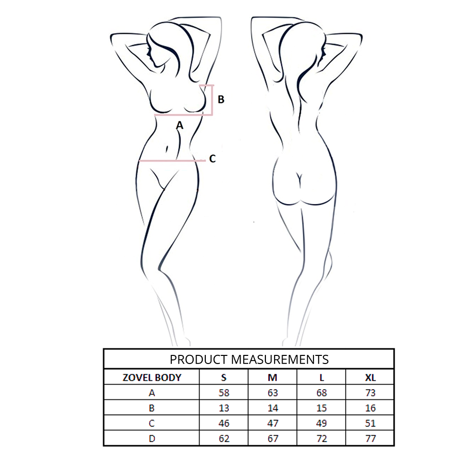 PASSION - ZOVEL BODY ROSA CLARO L/XL - Imagen 4