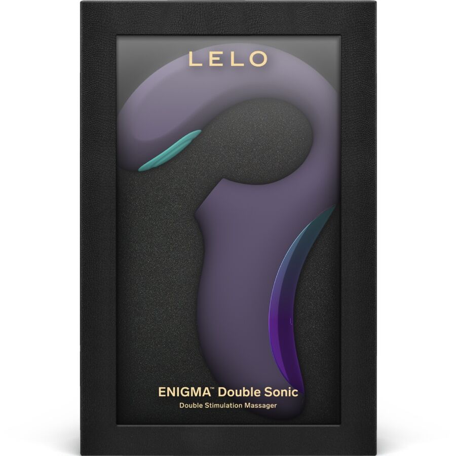 LELO - ENIGMA DOUBLE SONIC VIBRADOR PUNTO G MORADO - Imagen 4