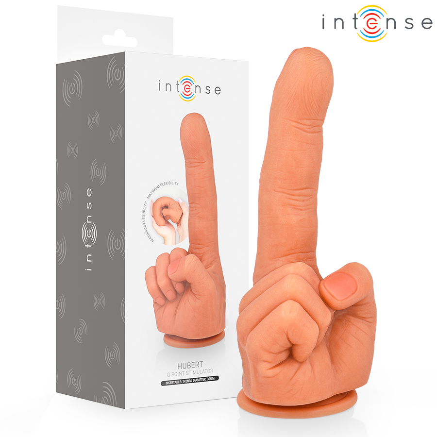 INTENSE - HUBERT ESTIMULADOR PUNTOG MANO FLEXIBLE 14,2 CM