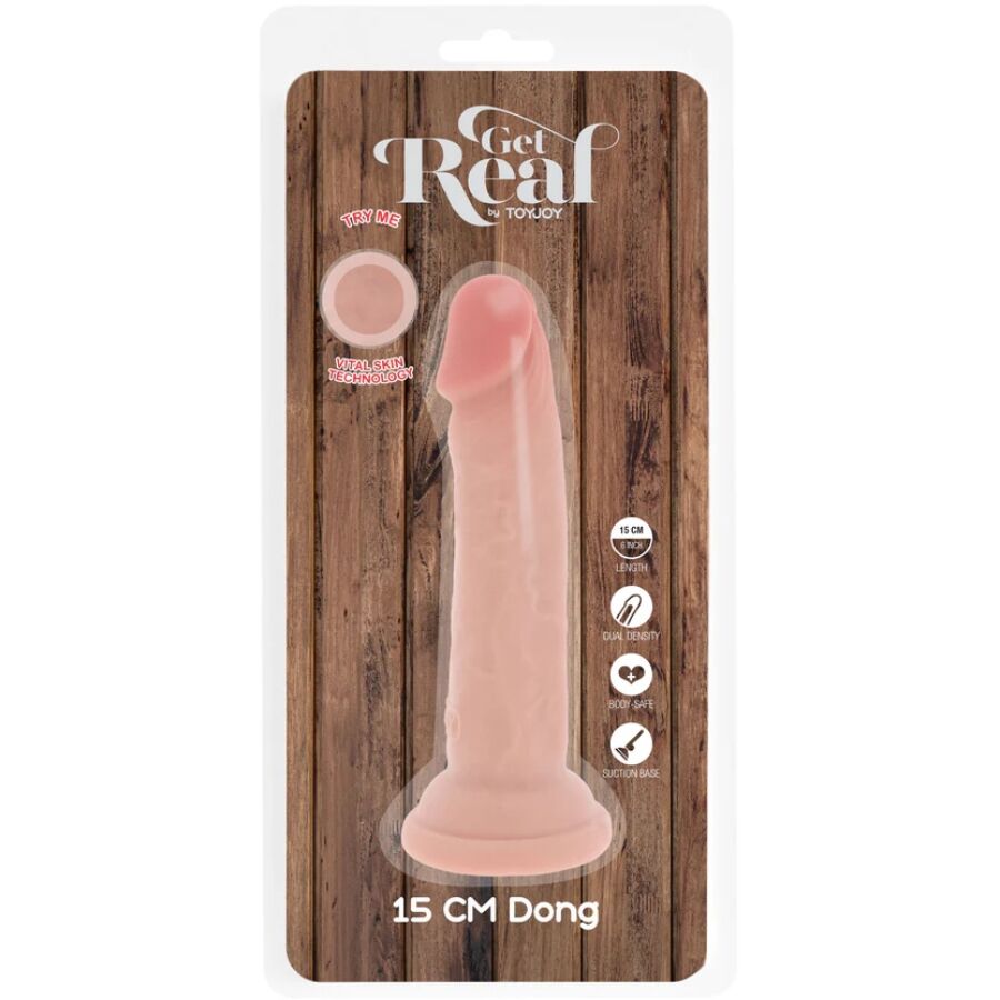 GET REAL - PENE REALÍSTICO DELUXE 15 CM - Imagen 5