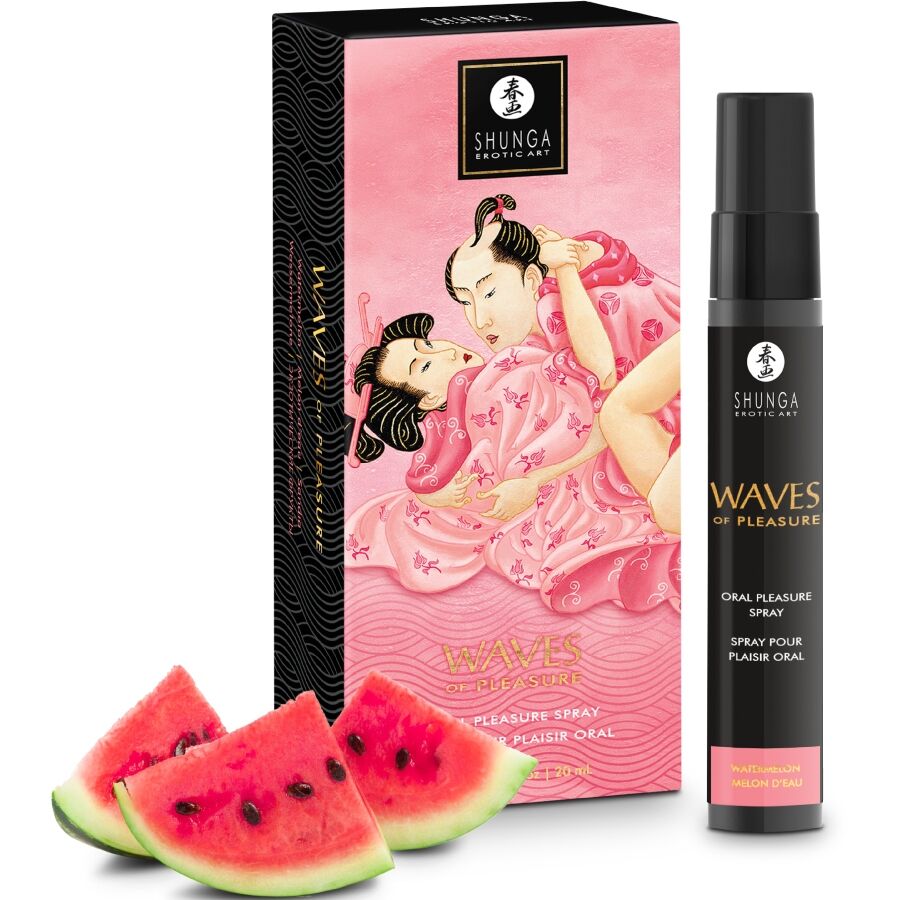 SHUNGA - WAVES PLEASURE SPRAY ORAL SEDUCTOR SANDÍA 20 ML