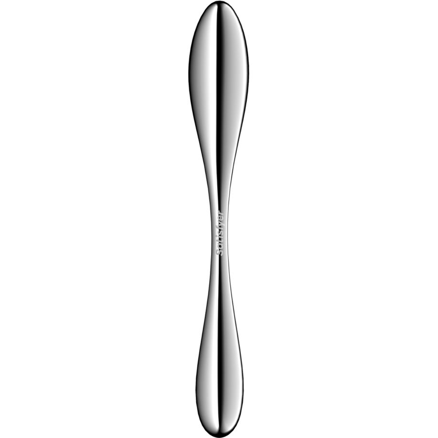 SATISFYER - STAR FORCE 3 DILDO ACERO INOXIDABLE DOBLE USO - Imagen 4