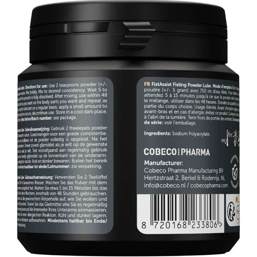 Alternative view of COBECO - FIST ASSIST LUBRICANTE EN POLVO 135 GR