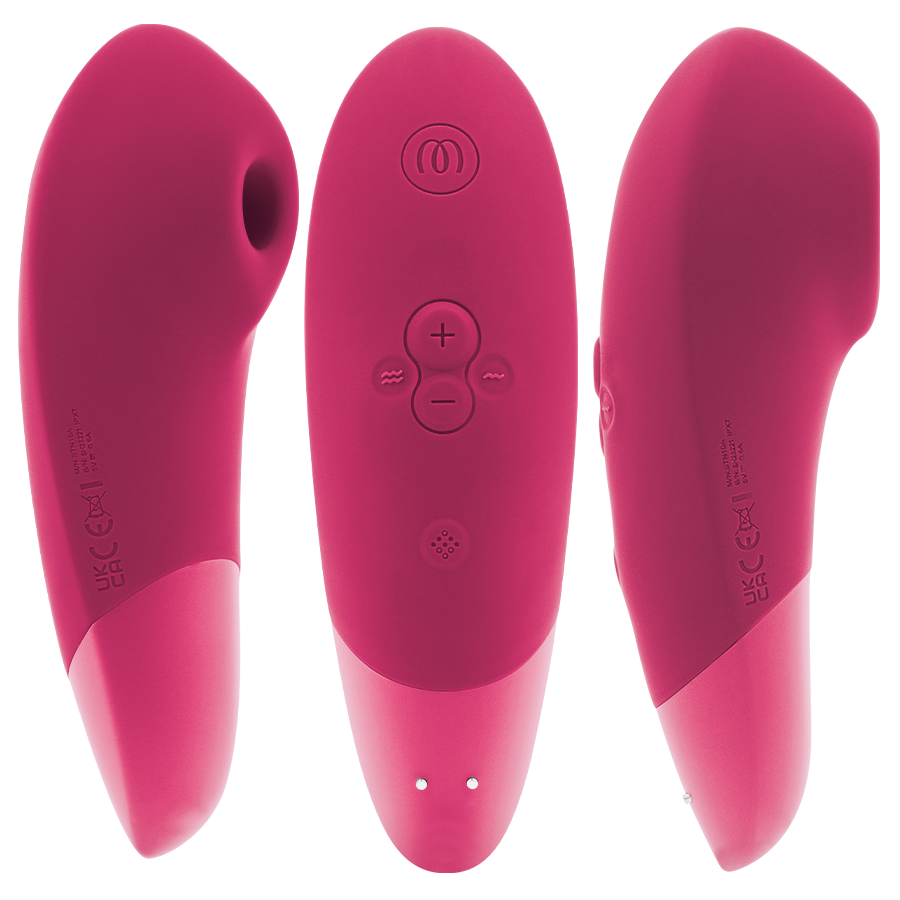 Alternative view of WOMANIZER - ENHANCE ESTIMULADOR DE CLITORÍS ROSA VIBRANTE
