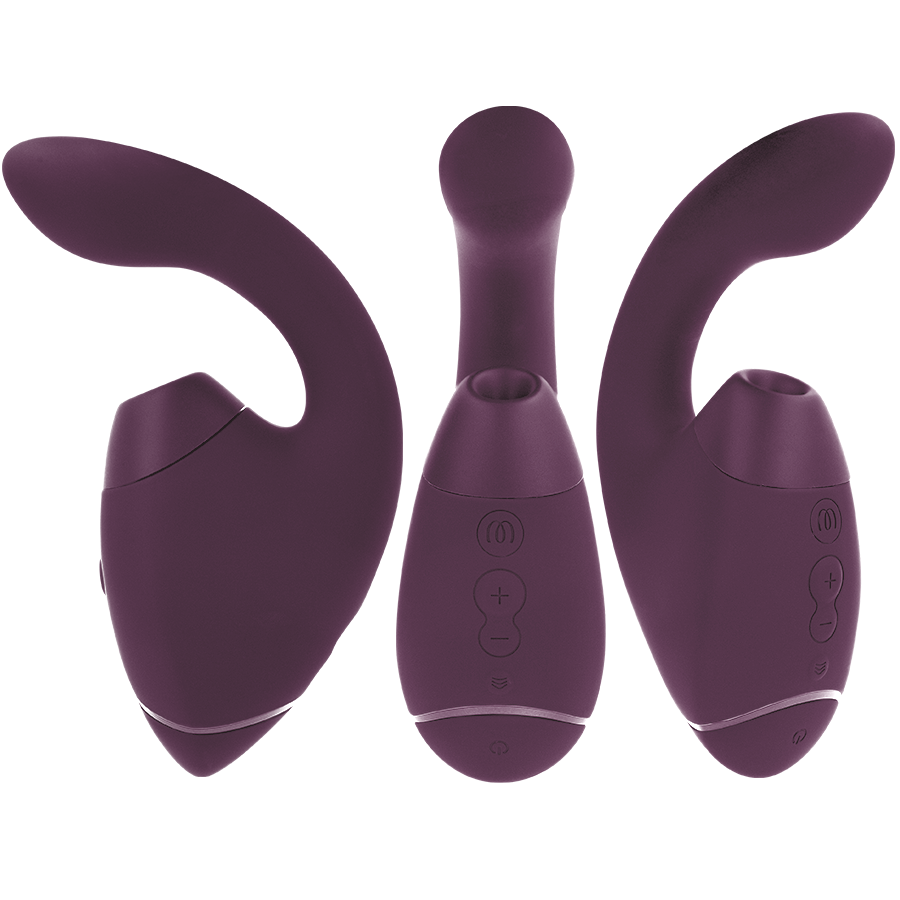 Alternative view of WOMANIZER - DUO NEXT ESTIMULADOR VIBRADOR DUAL CLÍTORIS  PUNTOG MORADO