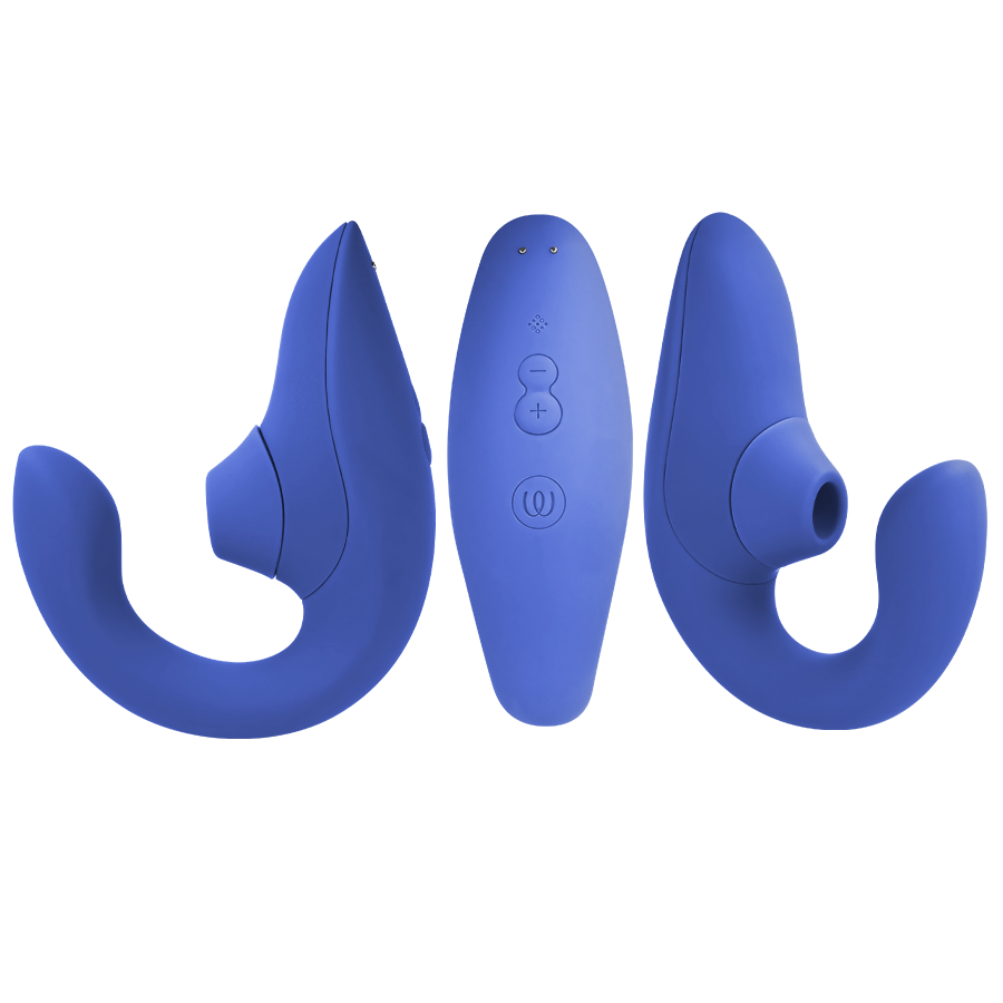 Alternative view of WOMANIZER - BLEND ESTIMULADOR VIBRADOR RABBIT AZUL