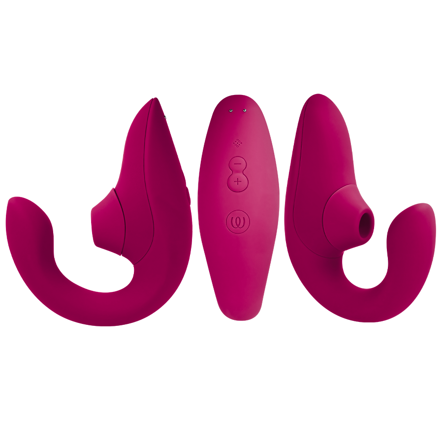Alternative view of WOMANIZER - BLEND ESTIMULADOR VIBRADOR RABBIT FUCSIA