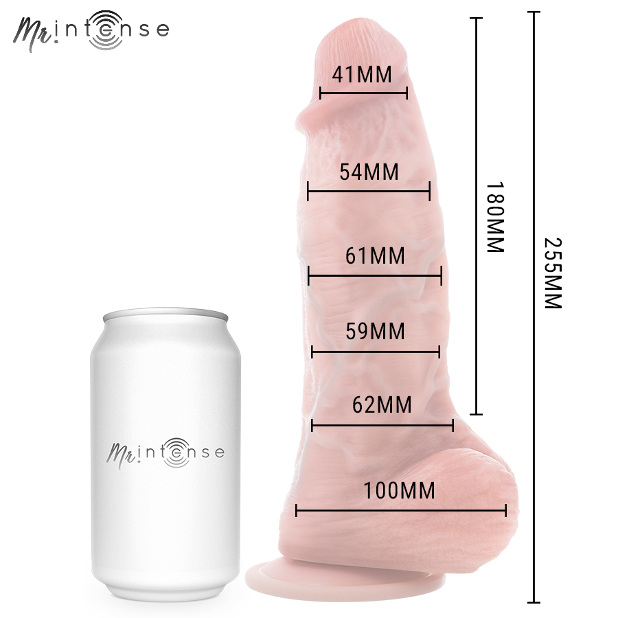 Alternative view of MR INTENSE - BIG PENE SPENCER DILDO SILICONA 25,5 CM -Ø- 6.2 CM
