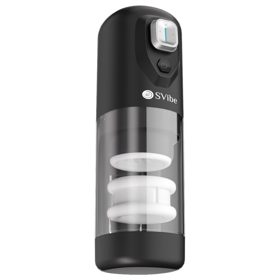 Alternative view of SNAIL VIBE - IKON SPARK MASTURBADOR CON EMPUJE Y ROTACIÓN
