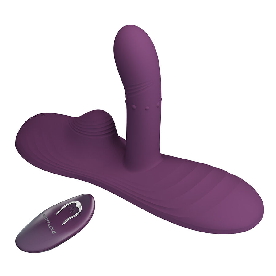 Alternative view of PRETTY LOVE - LUKA SIT-DOWN VIBRADOR CON EFECTO CALOR Y CONTROL REMOTO