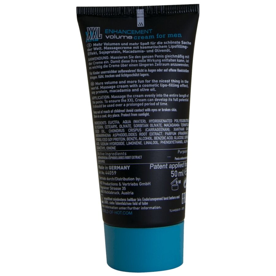 Alternative view of HOT - CREMA POTENCIADORA XXL PARA HOMBRE 50 ML